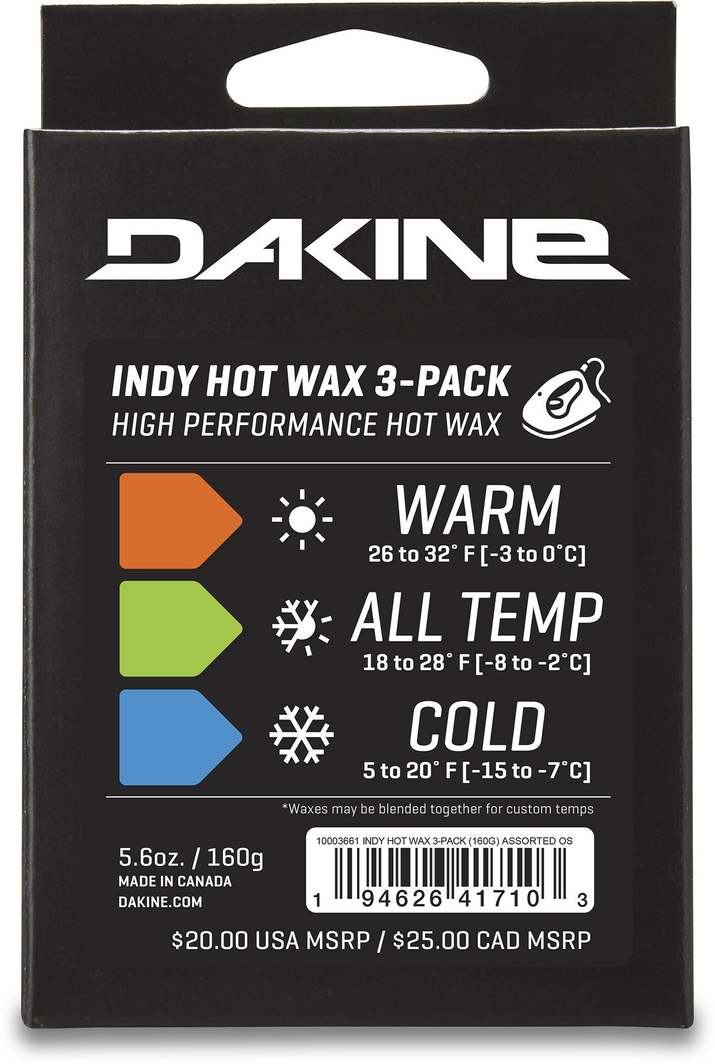 INDY HOT WAX 3-PACK