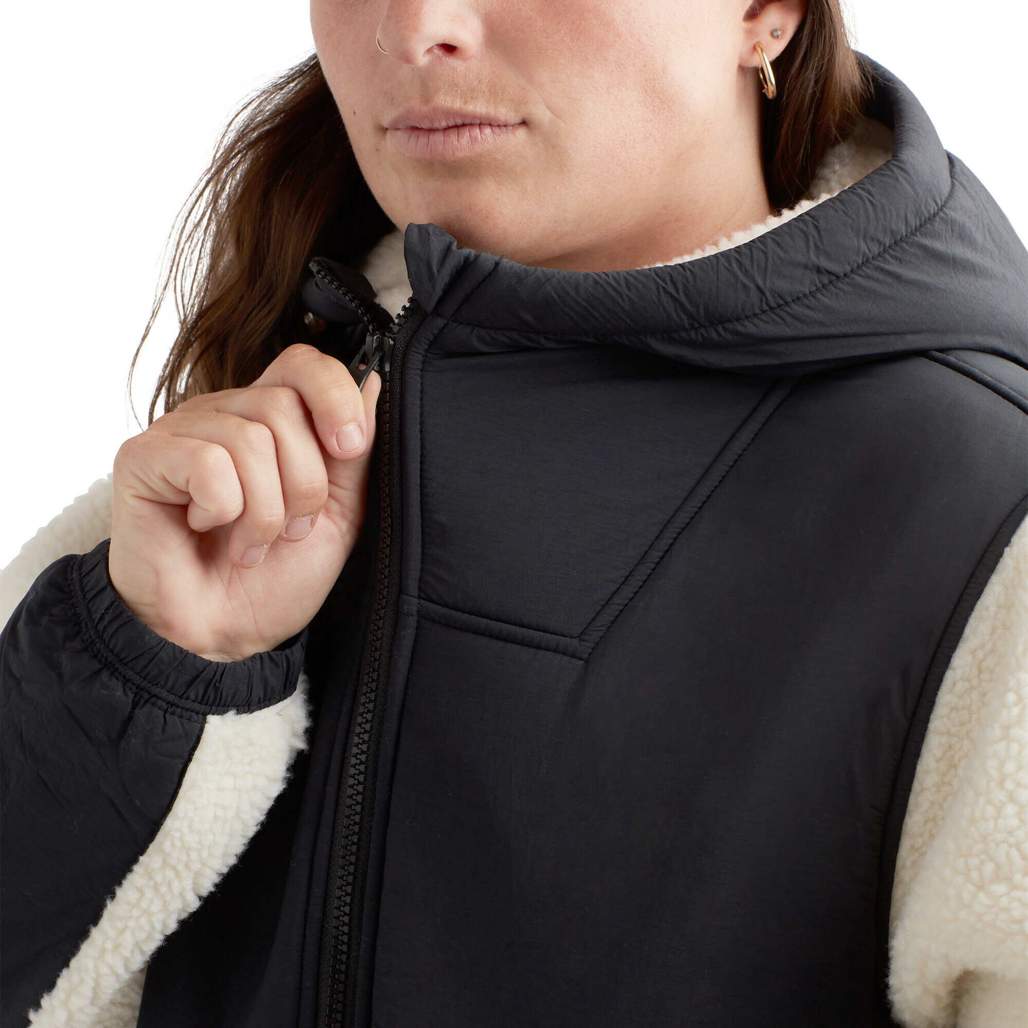 RIDEMORE SHERPA FLEECE PULLOVER - WOMEN'S